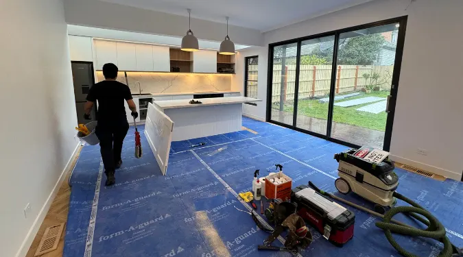 Safety Equipment for builder cleaning
