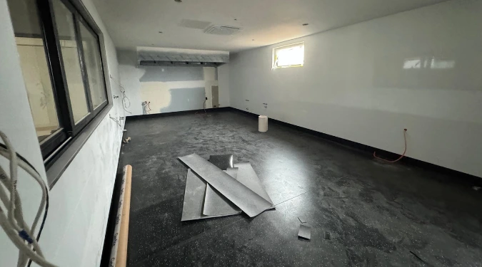 Builders cleaning for smooth finishes