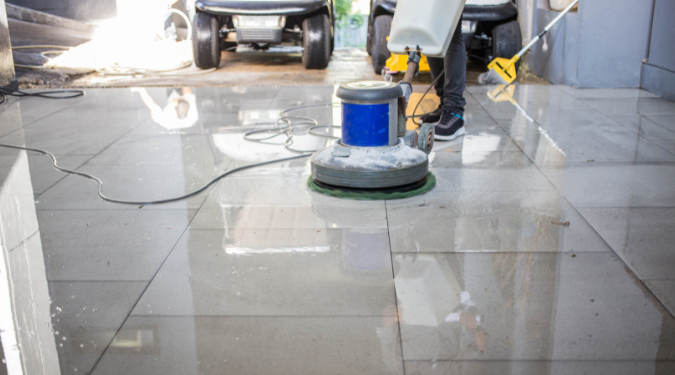 high-tech equipment for after-builders cleaning 