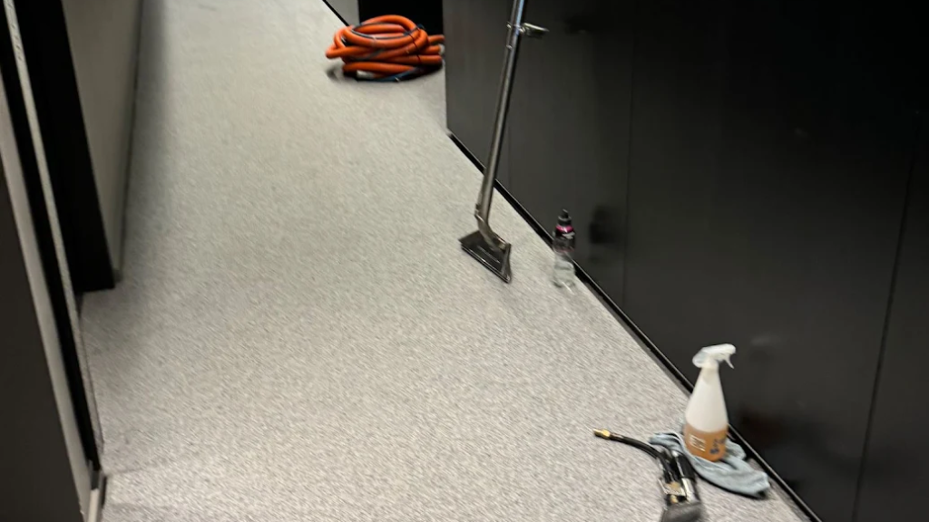 office property cleaning after construction