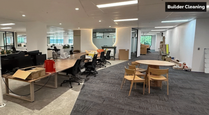Why Is Builder Cleaning Important for Office Spaces?