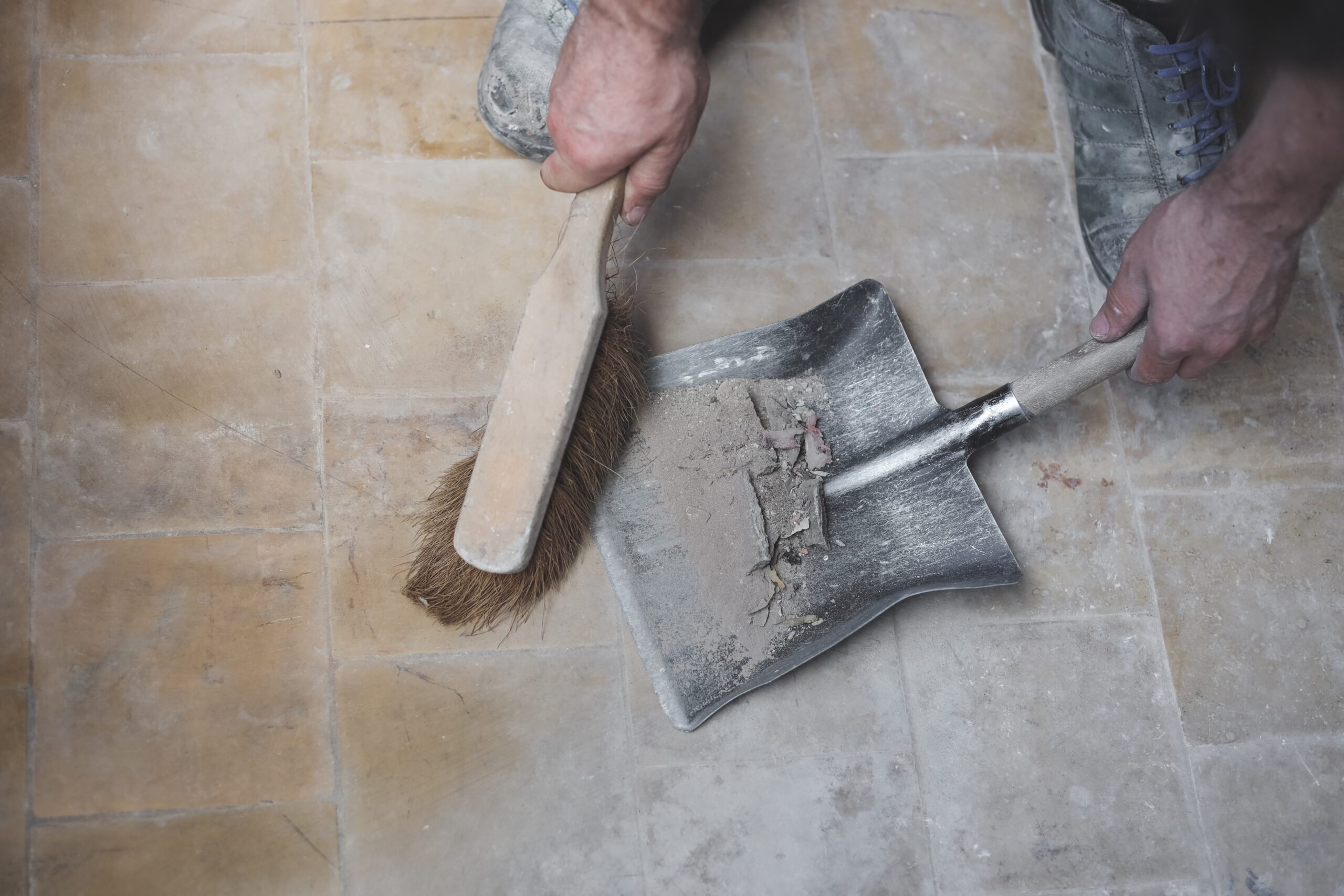 After builders cleaning