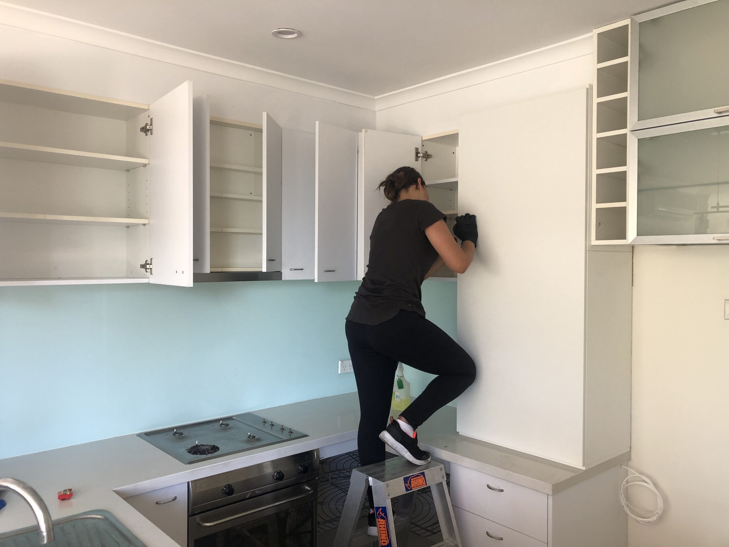 professional builders clean